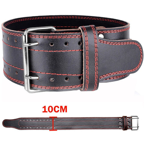 Cowhide Weightlifting Belt,Powerlifting Belt,Fitness Workout Back Protector,Deadlift Protection,Gym Lumbar Bodybuilding Training Zen fit plus