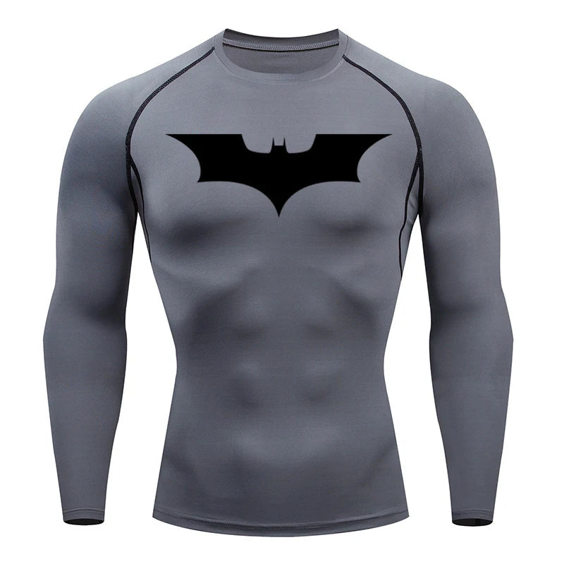 Top Sports Running Shoes Shirt Men T-shirt Fitness Short T-shirt Quick Dry Work Out Gym Tights Muscle shirt Compression MMA Clot Zen fit plus