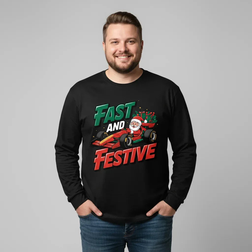 Men's Christmas Sweatshirts Plus Size 1XL-7XL Xmas Funny Hoodie Tops Adult Autumn Pullover Shirts Male Clothing 110-190KG - Zen Fit Plus