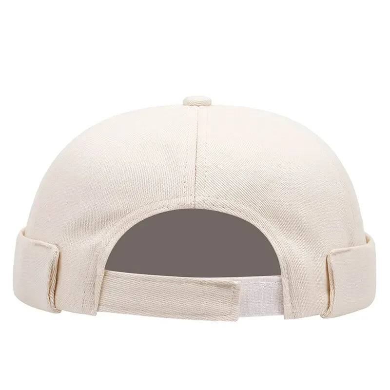 Vintage Brimless Hat Breathable Shark Beanie Hat Cotton Retro Men Adjustable Docker Cap Literary Sailor Cap Women Hip Hop Hat - Zen Fit Plus
