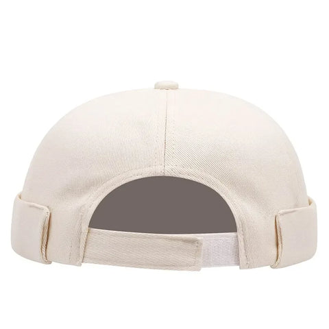 Vintage Brimless Hat Breathable Shark Beanie Hat Cotton Retro Men Adjustable Docker Cap Literary Sailor Cap Women Hip Hop Hat - Zen Fit Plus