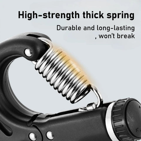 Grip Strength Trainer Forearm Strengthener Hand Squeezer Adjustable Resistance Hand Grip Strengthener for Muscle Building Zen Fit Plus