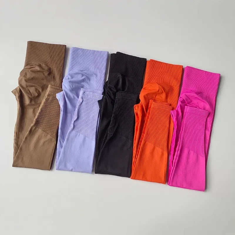 Women's tracksuit Fitness Suit Yoga Sets Sportswear Workout Sports Bra+High Waist Leggings Gym Clothing Seamless Sports Suits - Zen Fit Plus