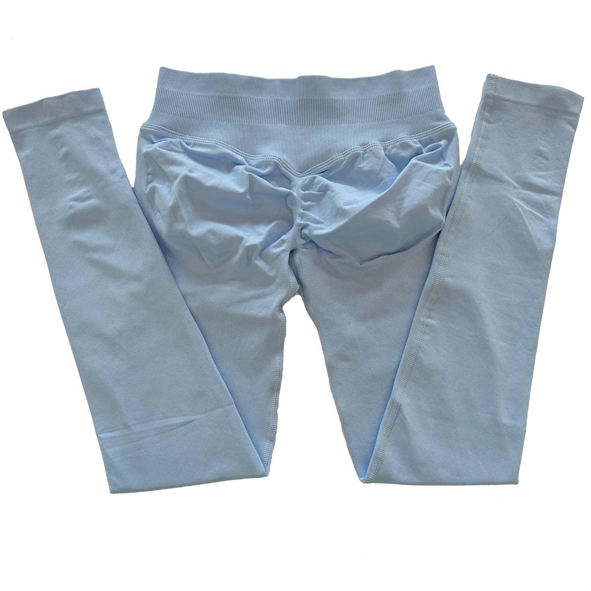 Impact Leggings Women Seamless Yoga Legging Scrunch Bum Gym Legging Workout Yoga Pants Low Waistband Sports Tights - Zen Fit Plus