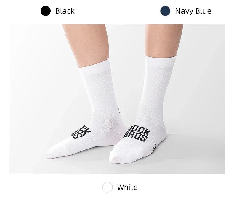 ROCKBROS ROAD TO SKY Sport Socks Breathable MTB Road Cycling Socks High Elastic Shock Absorbing A pair Bike Socks - Zen Fit Plus