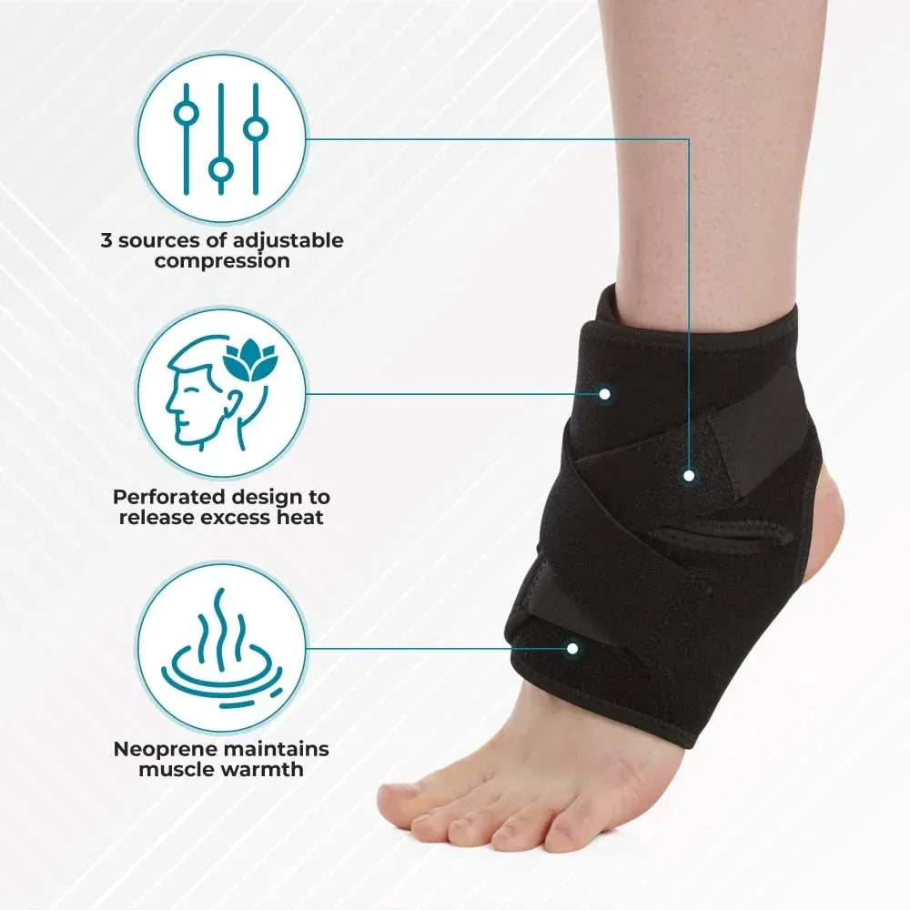 Ankle support frame, breathable neoprene sleeve, adjustable package! (1 piece pack) - Zen Fit Plus