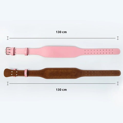 Weight Lifting Belt For Women 10.5cm Width Gym Fitness Squats Belt Back Support Powerlifting, Cross Training, Workout Belt Pink Zen fit plus