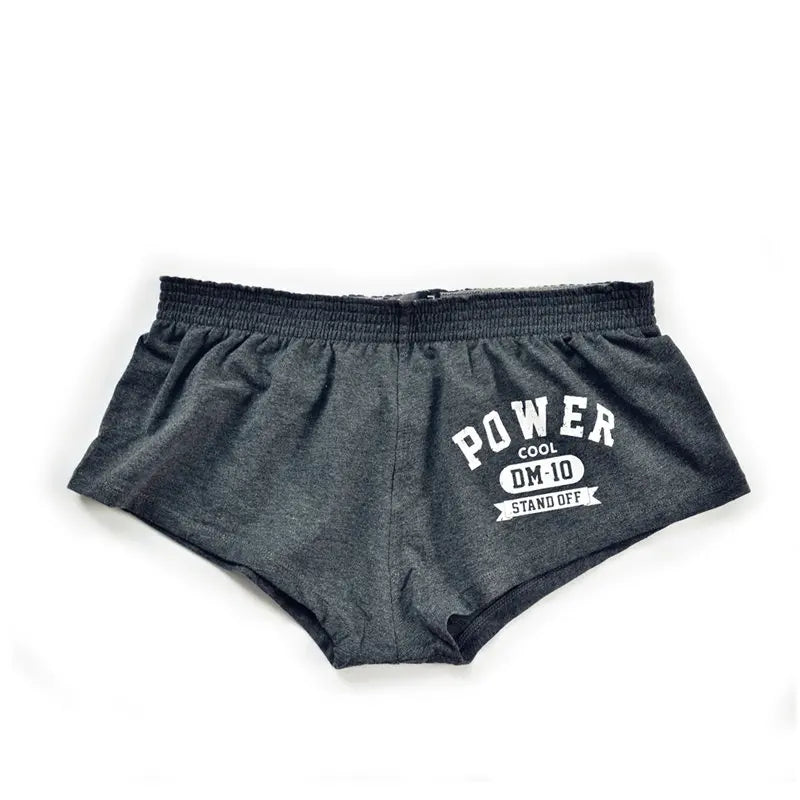 Cotton Fitness Gym Shorts For Men Running Short Home Sport Yoga Workout Training Summer Breathable Loose Underwear Man Boxer D.M Zen fit plus