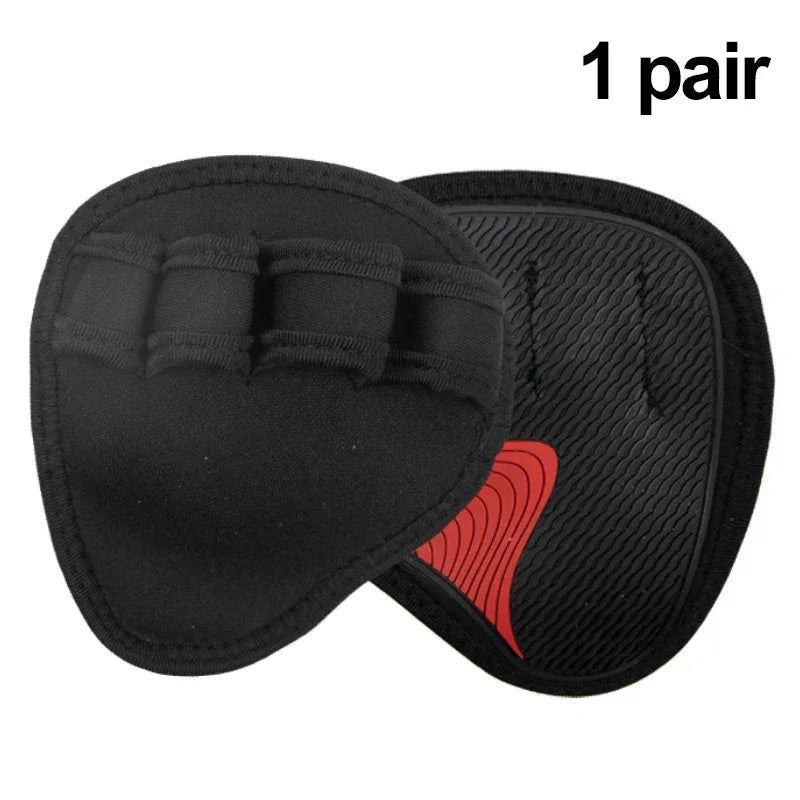 Hand Palm Protector Gym Fitness Gloves Half Finger Lifting Palm Dumbbell Grips Pads Weightlifting Training Glove Gym Workout - Zen Fit Plus