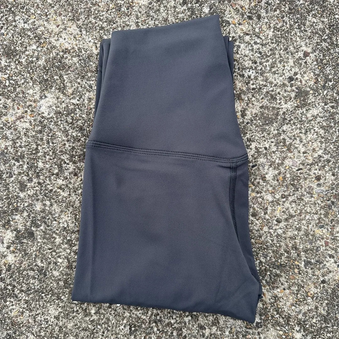 Solid Color Back Waist Pocket High Waist Fitness Yoga Legging soft Women Sport Pant Tight Butter Athletic Gym Ankle-Length Pants Zen Fit Plus