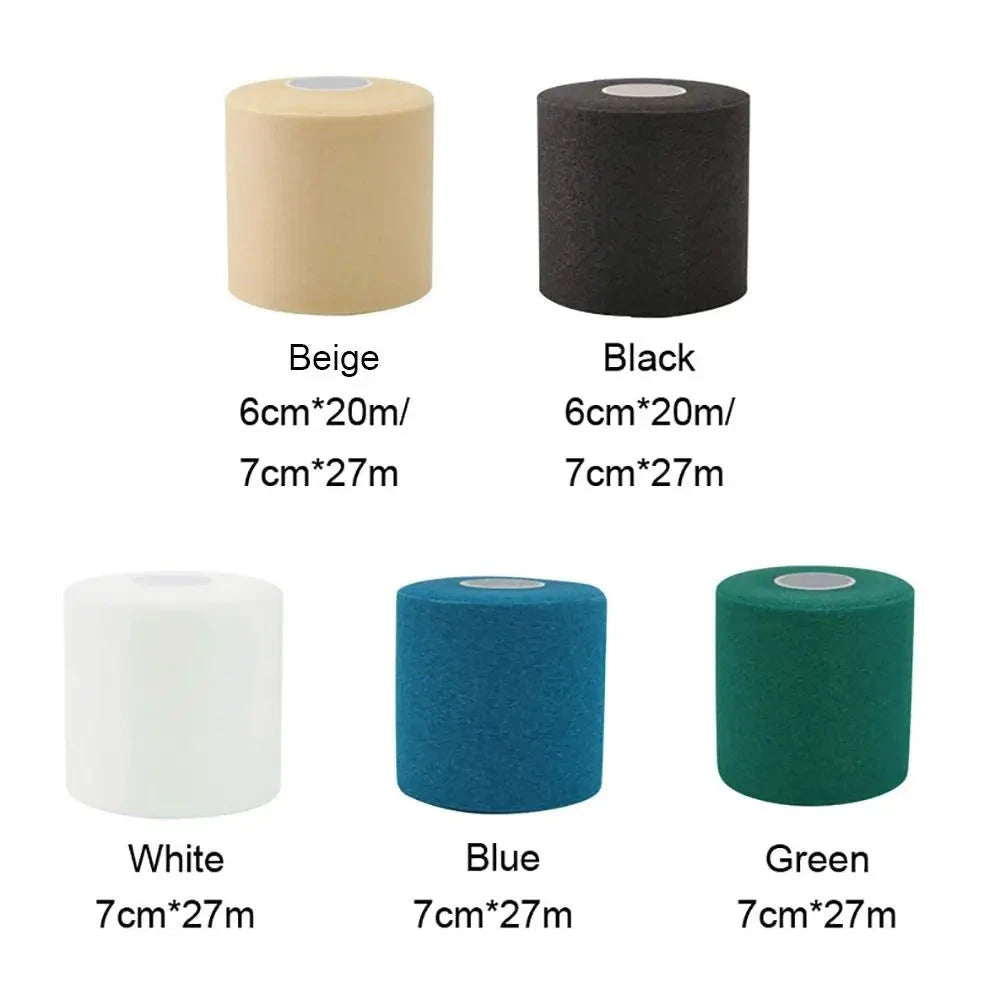 Soft PU Sponge Tennis Badmintion Racket Overgrip Shock-absorbing Handle Membrane Damping Grip Skin Bandage High Elasticity Zen Fit Plus