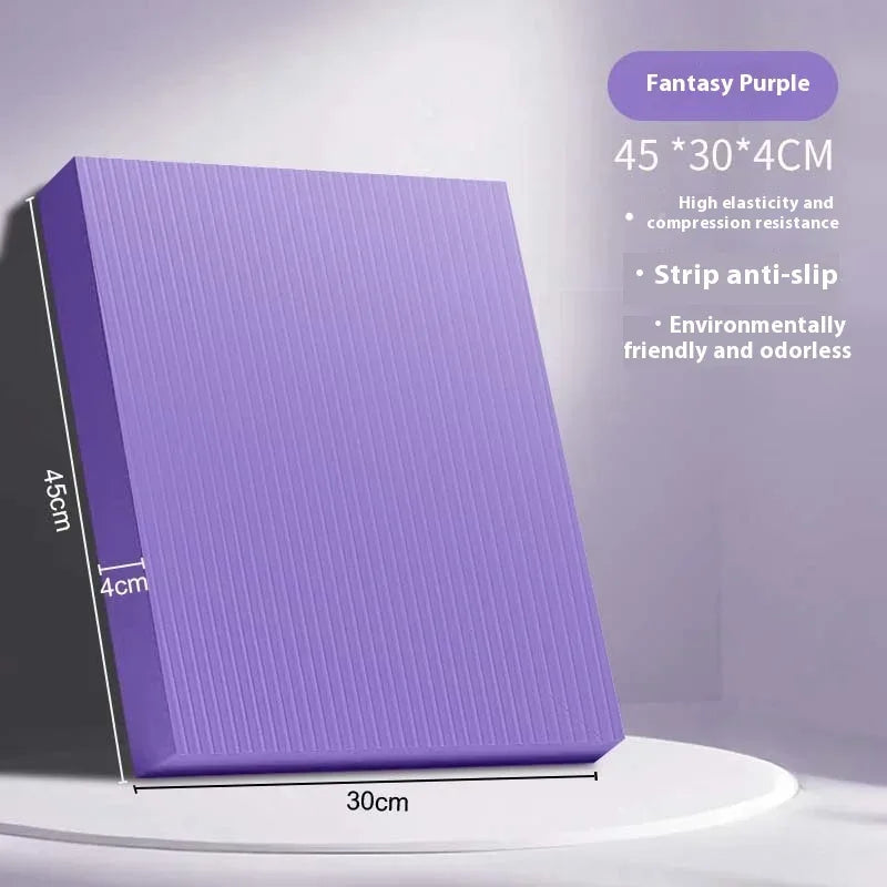 Large Yoga Balance Mat Non Slip Thick Yoga Mat Accessories for Yoga and Pilates Core Balance and Strength Stability Training - Zen Fit Plus