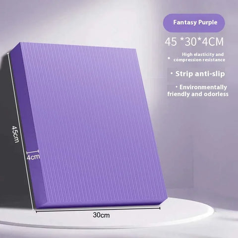 Large Yoga Balance Mat Non Slip Thick Yoga Mat Accessories for Yoga and Pilates Core Balance and Strength Stability Training - Zen Fit Plus