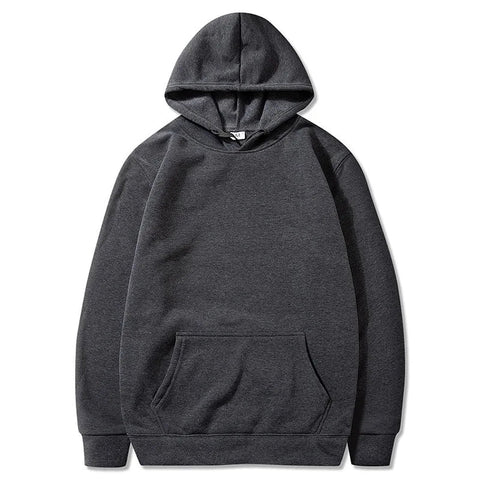 Men's and Women's Solid Color Pocket Hoodies Sports Fitness Sweatshirts Fashionable Casual Pullovers Multi Color Zen fit plus