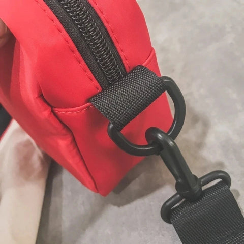 Unisex Crossbody Bag Oxford Cloth Diagonal Shoulder Bags Solid Color Satchels Fashion Leisure Trend Square Sling Handbags Zen fit plus