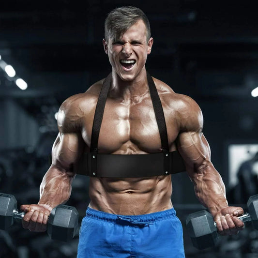 Heavy Duty Arm Blaster for Biceps and Triceps, Muscle Builder Isolator Bicep Curl Support, Strong Dumbbells Barbells for Strengt Zen Fit Plus