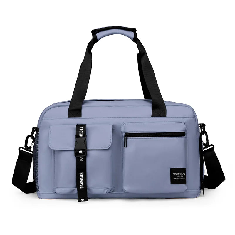 Large Fitness Bag Sports Handbag Women Dry Wet Shoes Pocket Single Shoulder Crossbody Swimming Yoga Gym Travel Backpack Duffel Zen fit plus