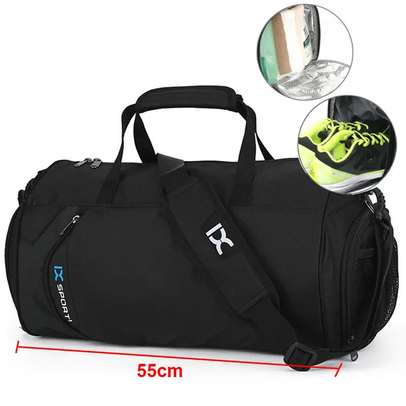 Men Gym Bag Dry Wet For Yoga Women Training Tas Travel Sac De Sport Outdoor Swim Women Shoes Fitness Weekender Shoulder Handbags Zen fit plus