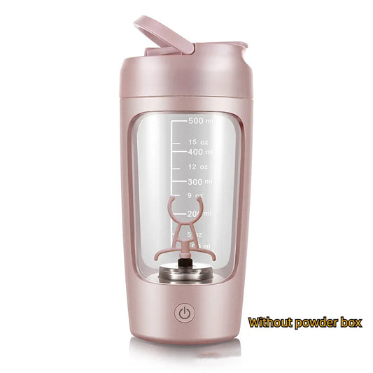 USB Electric Protein Shaker Bottle Portable 1200mAh Rechargeable Blender Cup Multipurpose 650ml Mixing Cups for Fitness Workout Zen fit plus