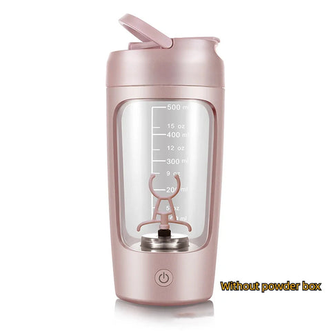 USB Electric Protein Shaker Bottle Portable 1200mAh Rechargeable Blender Cup Multipurpose 650ml Mixing Cups for Fitness Workout Zen fit plus