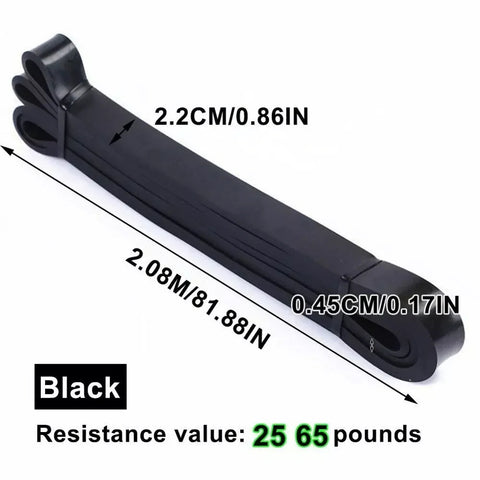 5~120lbs Fitness Resistance Band Boxing Agility Training Workout Gym Equipment Yoga Pilates Accessories Rubber Band Home Gym Zen fit plus