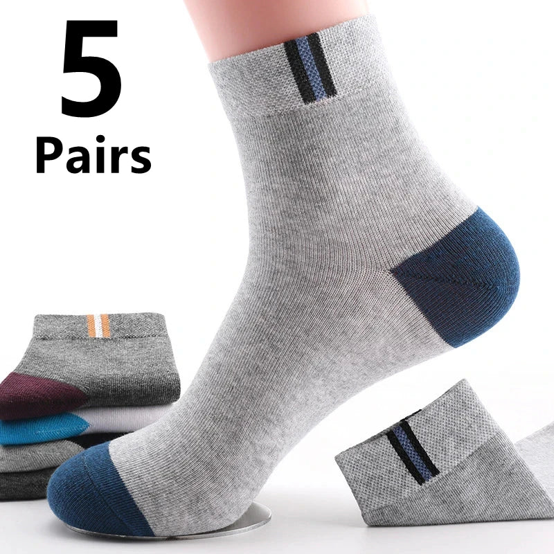 20/10/6/5/4/3/1pairs Men's Fashion Cotton Breathable Comfortable Ankle Socks, Men's Summer Socks Zen fit plus