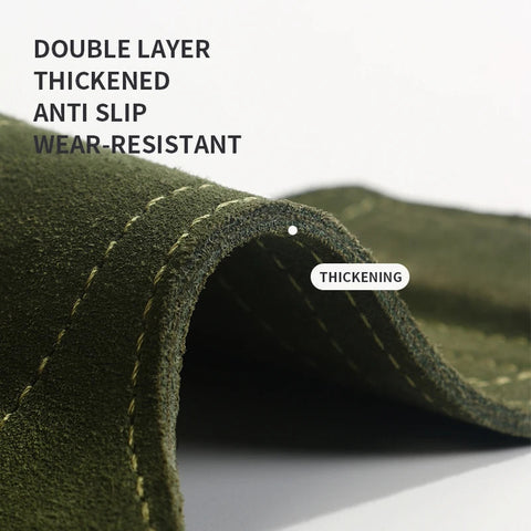 2PC/1pair Cowhide Palm Protection Wear-resistant Non-slip Wrist Protection Equipment Fitness Weightlifting Booster Belt Deadlift Zen Fit Plus