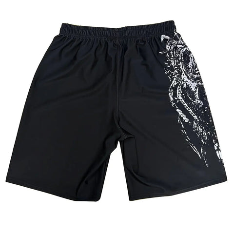 MMA Shorts Men's Drawstring Quick Drying Training Shorts Sports Thai Kick Printed Boxing Gym Short Pants Sweat Pants Zen fit plus