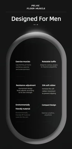 Kegel Fitness Equipment Home Exercise Pelvis Pelvic Muscle Trainer Buttock Equipments For Men Floor Exerciser - Strengthen - Zen Fit Plus