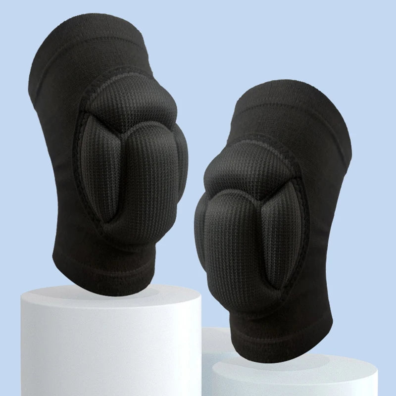 Protective Knee Pads Thicken Sponge Brace Knee Guards Volleyball Extreme Sport For Dancing Anti collision Elastic Knee Protector Zen fit plus