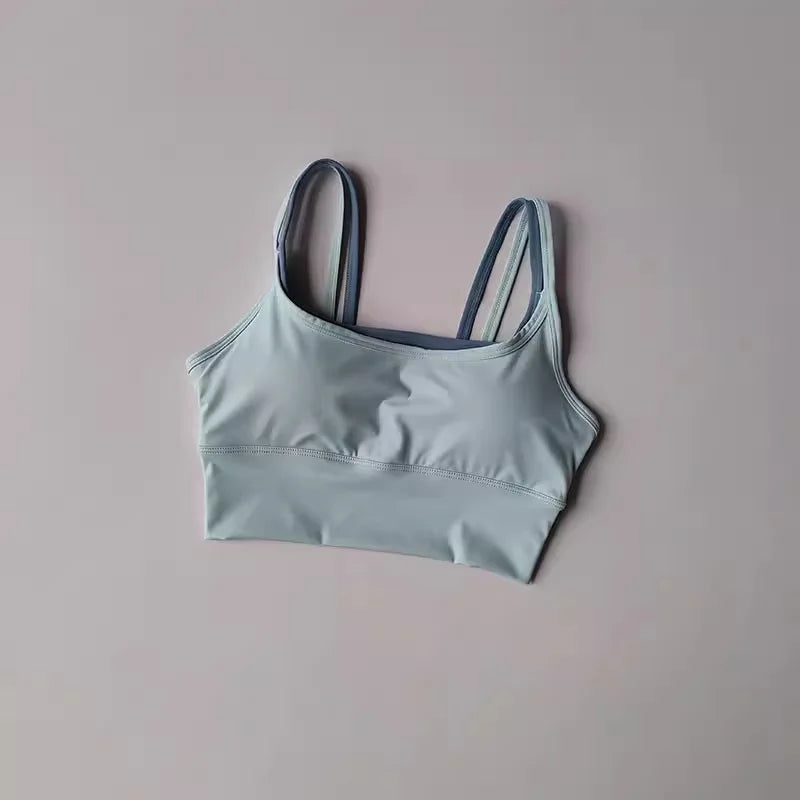 Shockproof Sports Bra for Women Slim Elastic Fitness Underwear  Gym Breathable Yoga Crop Top Sportswear Zen fit plus