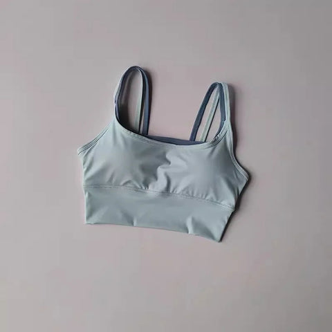 Shockproof Sports Bra for Women Slim Elastic Fitness Underwear  Gym Breathable Yoga Crop Top Sportswear Zen fit plus