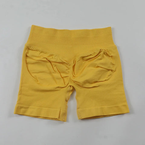 Impact Shorts Low Ribbed Waist Band Yoga Shorts Seamless Scrunch Bum Workout Gym Shorts Booty Hight Stretch Running Shorts Zen fit plus