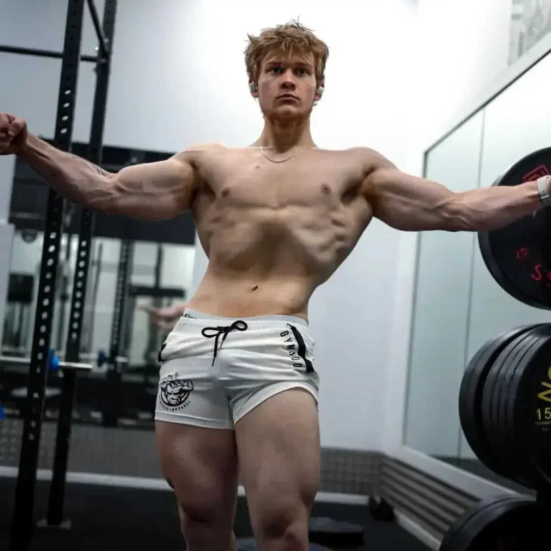 Sports Shorts Men Gym Workout Running Shorts Bodybuilding Joggers Summer Fitness Training Jogging Short Pants Male Beach pants - Zen Fit Plus