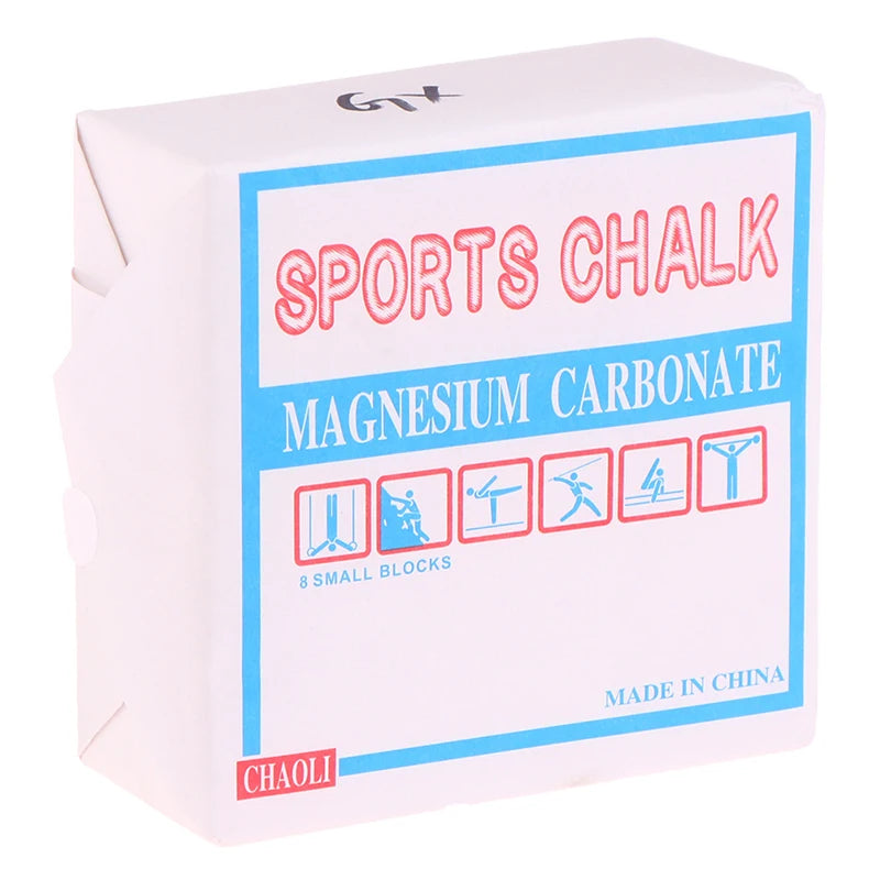1Box Magnesium Powde Block Anti-Skid Powde Weight Lifting Dumbbells Gym Equipment Sports Chalk Block Sporting Supplies Zen fit plus