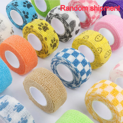 12pcs Elastic Self- Adhesive Bandage Finger Tape Breathable Self Stick Wrap Elastic Athletic Tape for Ankle/Wrist/Finger/Sports Zen fit plus