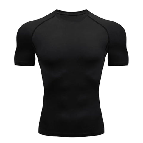 Men's T Shirt Outdoor Training Fitness Gym Jogging Running Sweatshirt Bat/-Man Compression Shirts Tight Elastic Breathable Zen fit plus