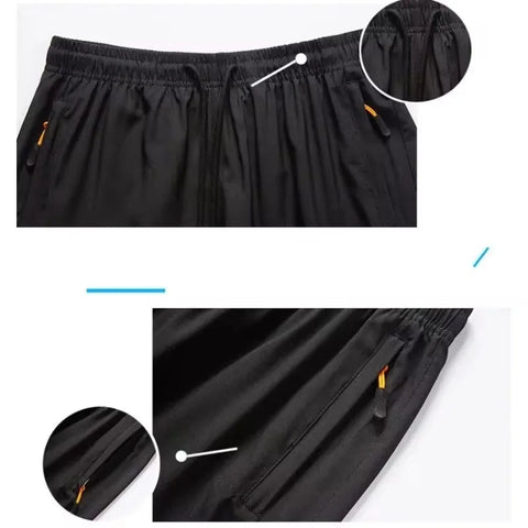 Sports Shorts Man Summer Ice Silk Beach Pants Casual Loose Thin Basketball Running Gym Clothing Shorts Sweat Wicking Hygroscopic Zen fit plus