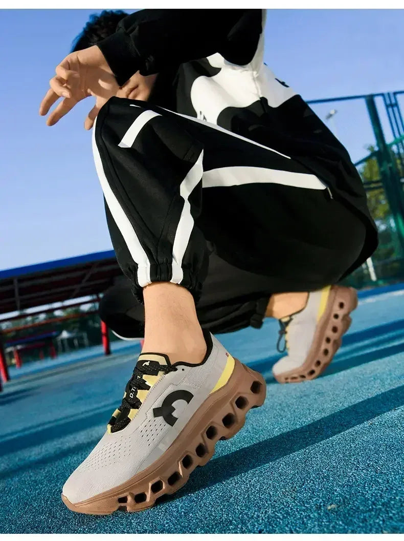 Men Sports Shoes Luxury Casual Sneakers Mesh Running Shoes Summer Lightweight Platform Fashion Basketball Walking Shoes for Men - Zen Fit Plus