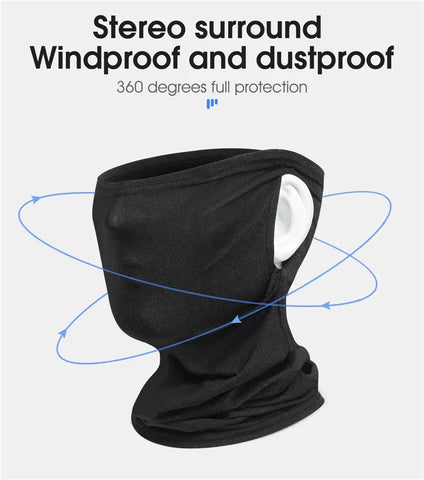 WEST BIKING Breathable Summer Cycling Headwear Ice Silk Anti UV Face Cover Outdoor Sport Running Scarf Dustproof Men Women Mask - Zen Fit Plus