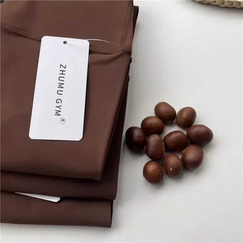 Fitness Women Sport Seamless Leggings High Waist Elastic Solid Yoga Leggings Gym Jogging Quick Dry Push Up Slim Pants Female - Zen Fit Plus