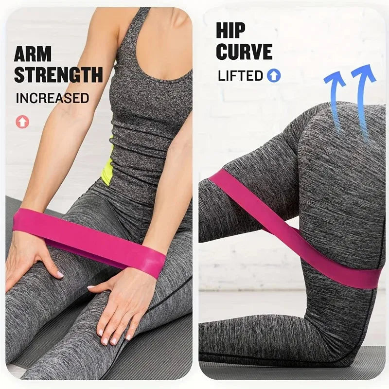 Fitness Elastic Resistance Bands Home training yoga sport resistance bands Stretching Pilates Crossfit Workout Gym Equipment Zen fit plus