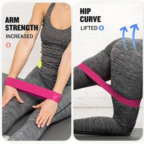 Fitness Elastic Resistance Bands Home training yoga sport resistance bands Stretching Pilates Crossfit Workout Gym Equipment Zen fit plus