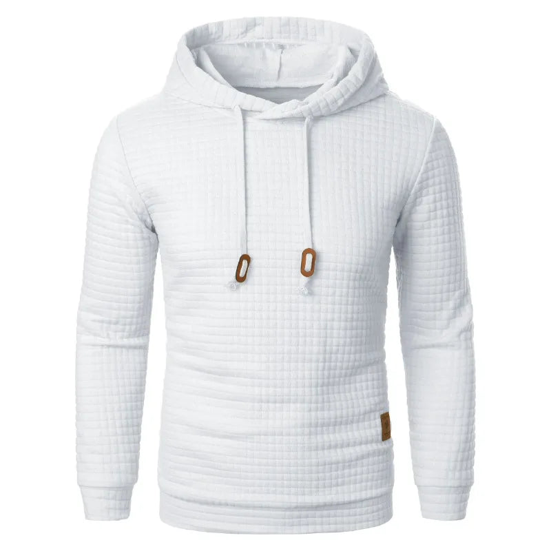 New Outdoor Men's Long Sleeve Hoodie Sweatshirts Autum Breathable Solid Color Coats Sport Streetwear Pullover Tracksuit Men Zen fit plus
