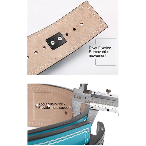 Weightlifting Belts with Adjustable Buckle,Powerlifting Belt,Waist Protection,Squat and Deadlift Lumbar Brace, Zen fit plus