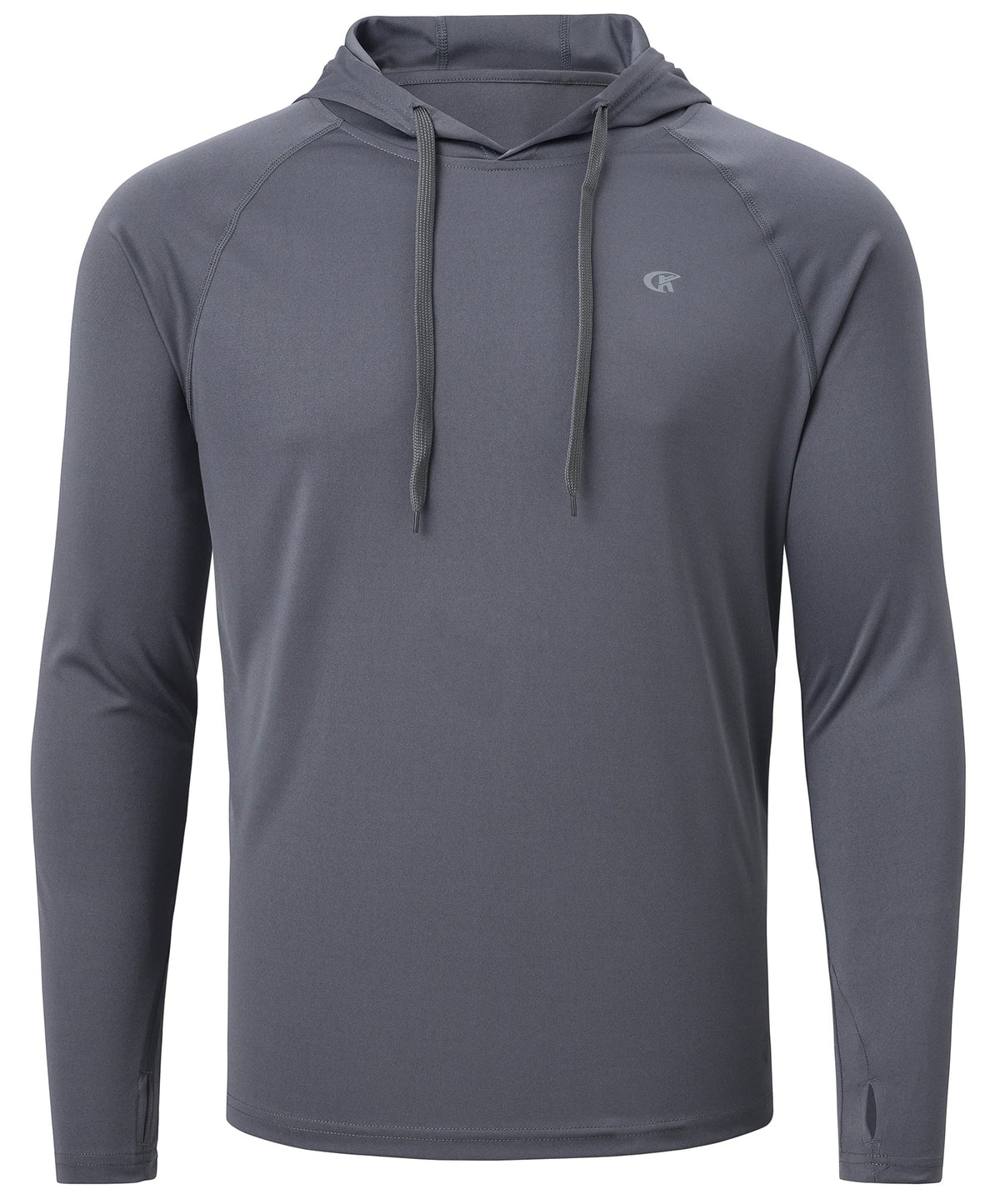 Summer Men's Long Sleeve UPF 50+ Hoodie Shirts, Rash Guard Quick Dry Lightweight T-shirt for Outdoor Jogger Sport Pullover Zen fit plus