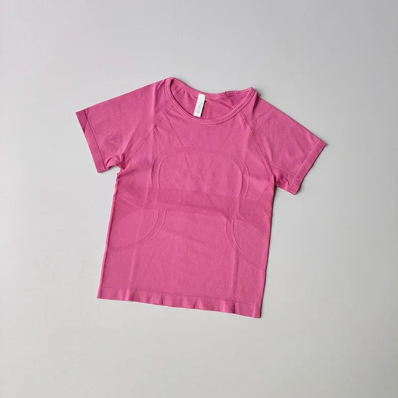 Women's Fitness T-Shirt Short Sleeve, Breathable Quick Dry Workout Top for Running, Yoga & Gym Training, Slim Fit Active Tee - Zen Fit Plus