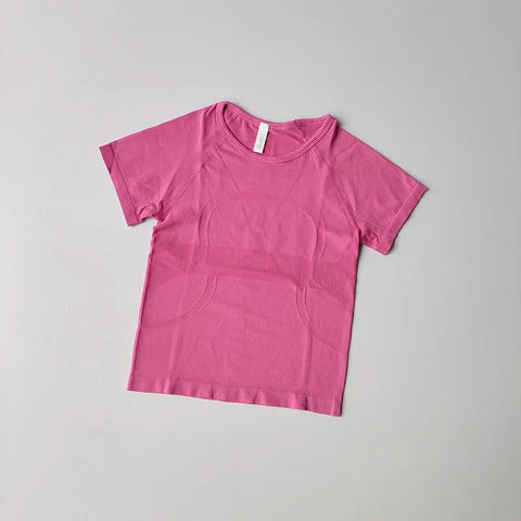 Women's Fitness T-Shirt Short Sleeve, Breathable Quick Dry Workout Top for Running, Yoga & Gym Training, Slim Fit Active Tee - Zen Fit Plus