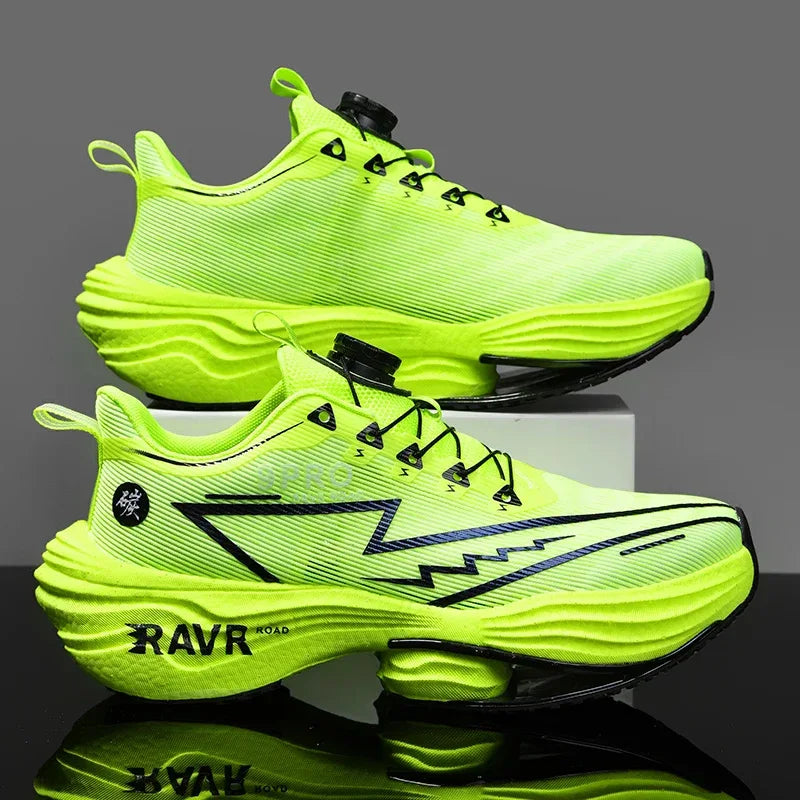 2025 New Men's Running Shoes Cushioning Carbon Plate Racing Marathon Athletic Shoes Comfortable Non-slip Sports Tennis Shoes - Zen Fit Plus