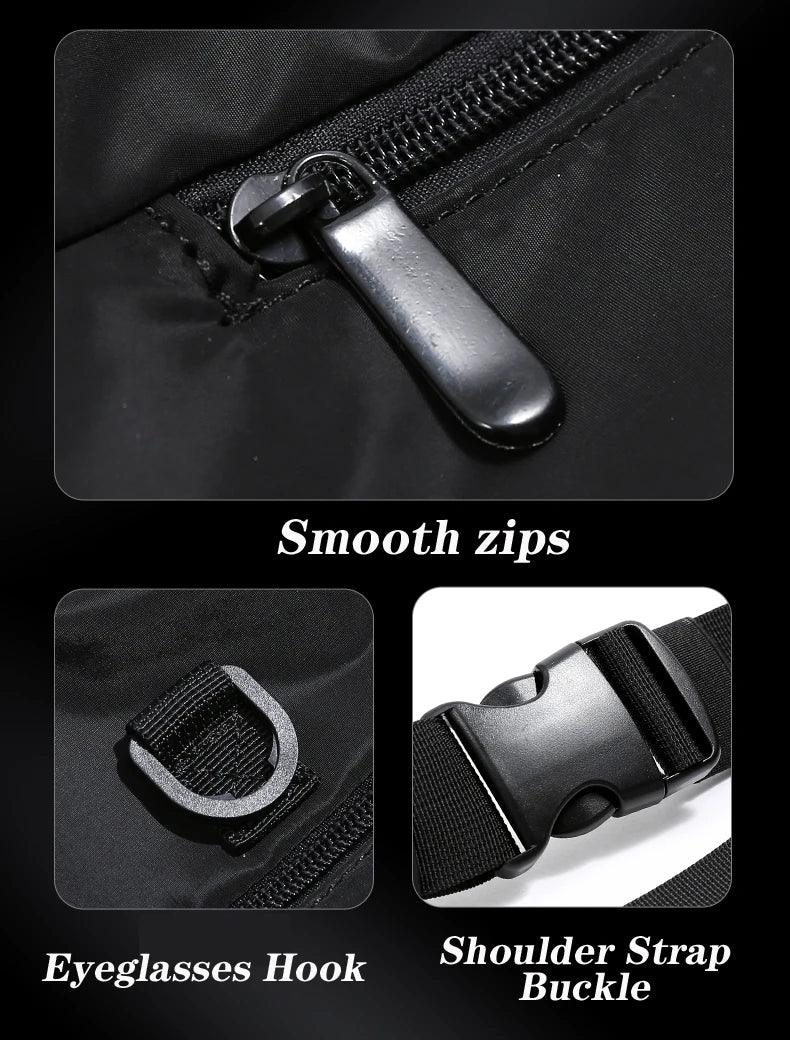 MOYYI Men Messenger Bags Casual Waterproof Crossbody Bag Hold 14 inch Laptop Shoulder Bag Unisex Travel Gym Bag - Zen Fit Plus